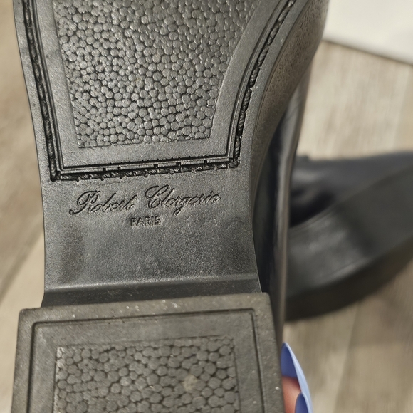 Robert Clergerie Black Platform Shoes - Picture 14 of 15